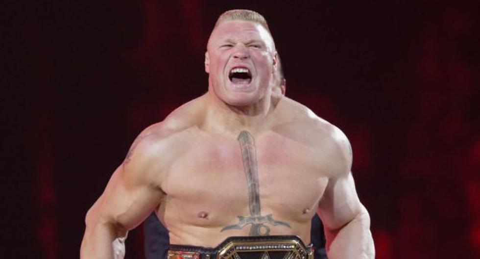Brock Lesnar es uno de los mejores luchadores que hay actualmente en la WWE. (Foto: Internet)