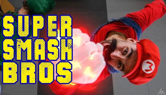 Mira cómo sería Super Smash Bros. Ultimate en la vida real gracias a este video viral salido de YouTube.
