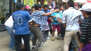 Huancayo: presuntos hinchas de la 'U' robaron a pobladores y tiendas de varios pueblos