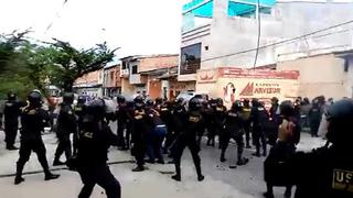 Iquitos: reubicación de comerciantes del mercado modelo terminó en violenta protesta | VIDEO