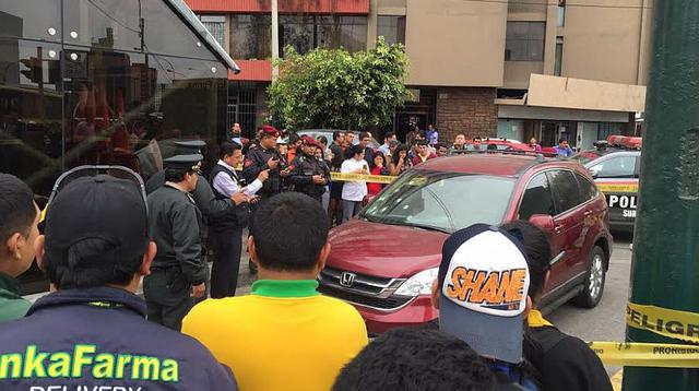 San Isidro: así quedó la camioneta baleada por 'marcas' [FOTOS] - 9