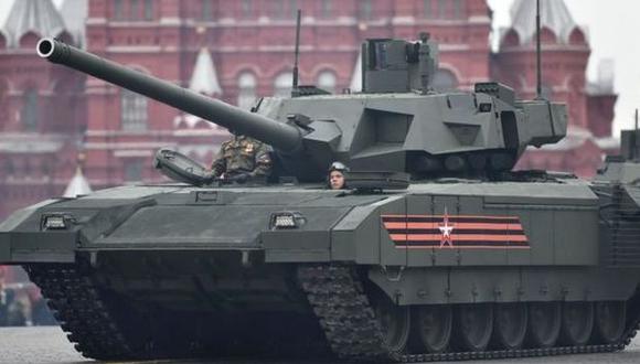 El Armata es un tanque altamente automatizado que reemplaza gran parte de los tanques de la era soviética. (Foto: AFP)
