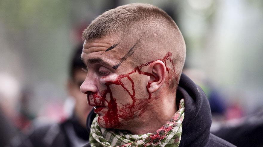 Violenta protesta contra las reformas laborales en Francia - 2