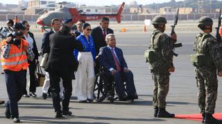 Lenin Moreno llegó a Trujillo para Gabinete Perú-Ecuador