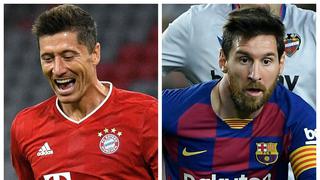 Barcelona vs. Bayern Múnich: duelo goleador entre Messi vs. Lewandowski en números