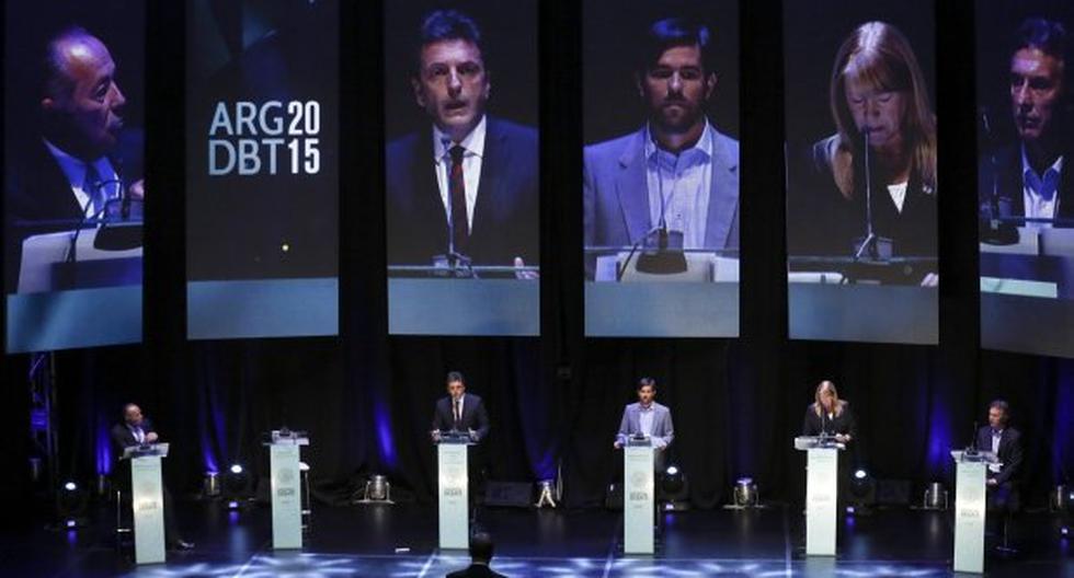 Argentina Debate presidencial opacado por ausencia de Scioli MUNDO