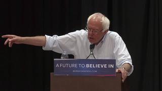 Bernie Sanders promete combatir a Donald Trump [VIDEO]