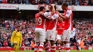 Arsenal a la Champions League: goleó 4-1 al West Bromwich