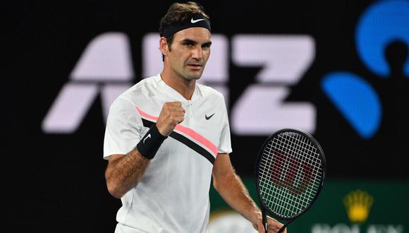 Roger Federer avanzó a la tercera ronda del Australian Open.
 (Foto: AFP)