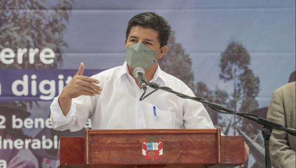 El presidente Pedro Castillo calificó a la prensa como un "chiste" | Foto: Presidencia Perú