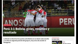 Perú vs. Bolivia: así informaron los medios sobre la victoria de la 'Blanquirroja' en el Sudamericano Sub 17