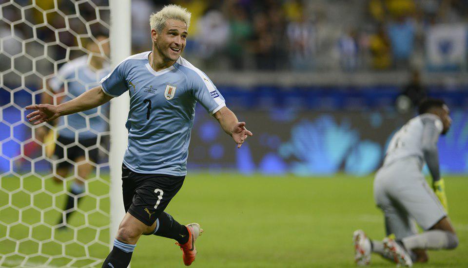 Ecuador vs. Uruguay. (Foto: AFP)