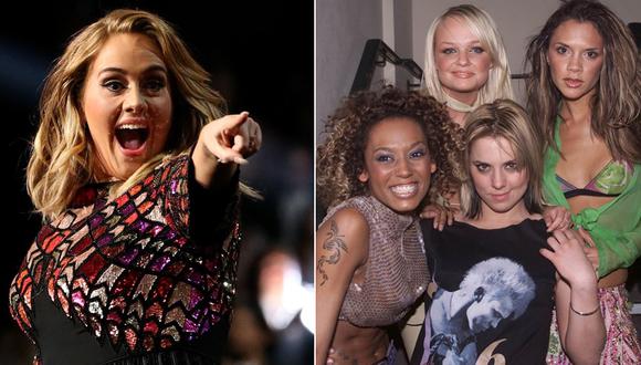 Adele, la más ilustre fan de las Spice Girls. (Foto: Agencias)