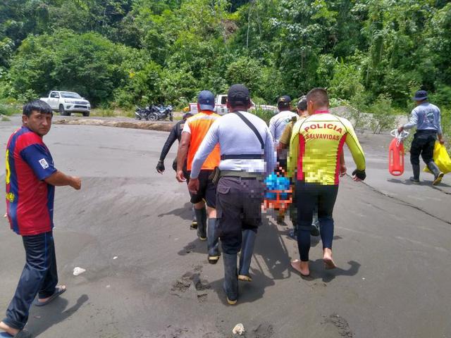 El hallazgo más reciente se produjo esta mañana a orillas del río, en el centro poblado de Loromayo, en el límite con la región Madre de Dios. Los moradores y equipos de rescate recobraron los cuerpos de dos menores de 12 y 8 años (Foto: cortesía)