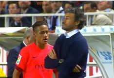Neymar: Sus fuertes palabras al ser cambiado (VIDEO)