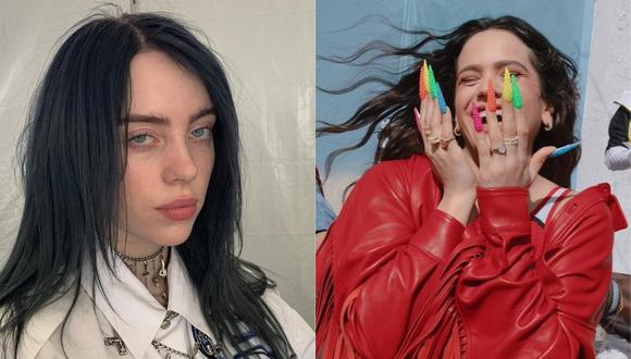 Billie Eilish confiesa que sus padres colaboraron en la creación de “Lo vas a olvidar”, su nuevo sencillo con Rosalía. (Foto: @billieelish / @rosalia.vt)