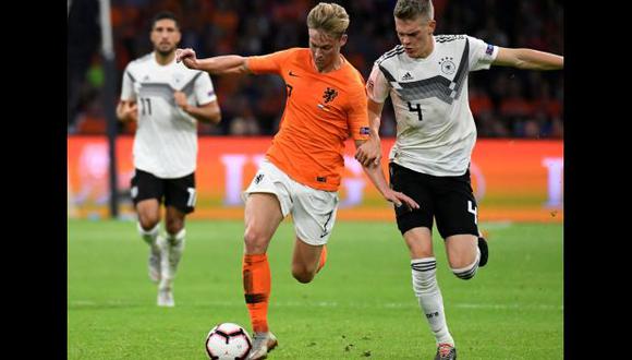 Frenkie de Jong, joven futbolista de la selección holandesa. (Foto: Reuters)