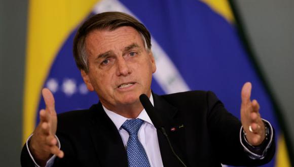 El presidente de Brasil, Jair Bolsonaro, en el Palacio Planalto en Brasilia, Brasil. (Foto: REUTERS / Ueslei Marcelino).