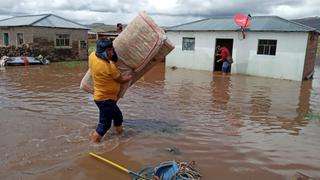 Puno: declaran estado de emergencia por 60 días ante riesgo por lluvias