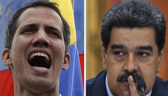 Tanto Juan Guaidó como Nicolás Maduro se consideran presidentes legítimos de Venezuela.