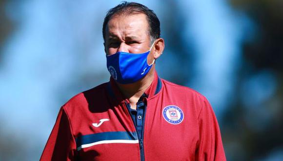 Juan Reynoso tiene con Cruz Azul tres victorias consecutivas en la Liga MX. (Foto: Cruz Azul)