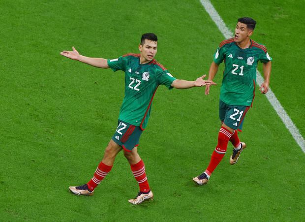 Mexico had two goals disallowed for offside |  Photo: REUTERS