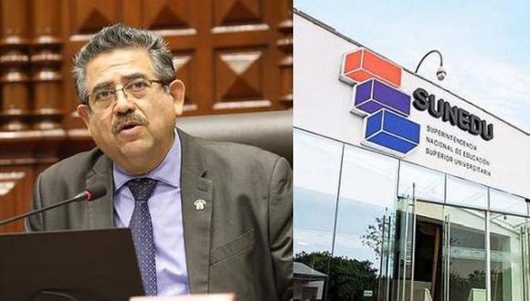 Manuel Merino afirma que su Gobierno respetará independencia de la Sunedu “por el bien de la educación superior”