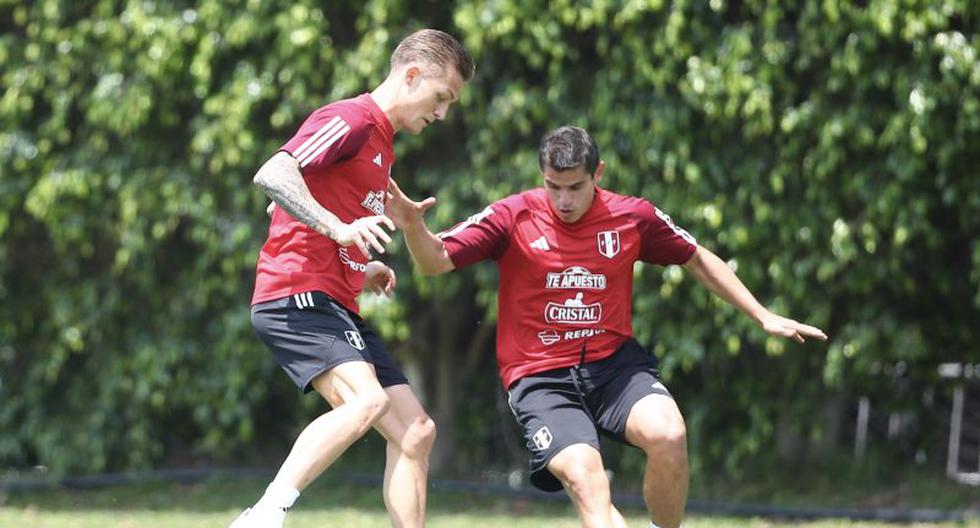 Oliver Sonne estuvo más de una semana entrenando con la selección peruana. (Foto: FPF)