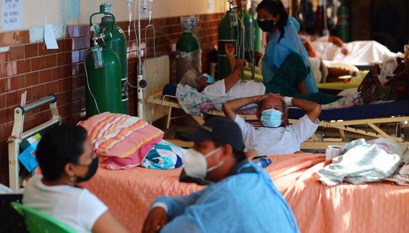 Siete meses pasaron desde que Loreto atravesó su peor crisis. En el reciente rebrote, el virus (o alguna de sus variantes) actúa de una forma más agresiva. Las camas UCI están copadas (Foto: Hugo Curotto/ enviado especial)