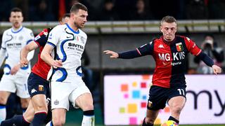 Inter de Milán empató ante el Genoa por la Serie A