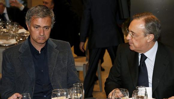 Florentino Pérez dispuesto a dar el puesto de entrenador de Real Madrid a José Mourinho (Foto: EFE).