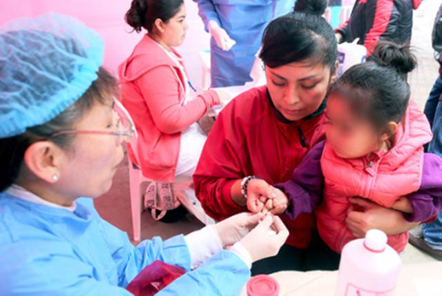 La Municipalidad Provincial del Callao lanzó la campaña de lucha contra la anemia. (Foto: Andina)