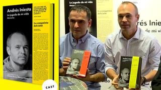 Iniesta presentó su libró y dijo una verdad sobre Luis Enrique