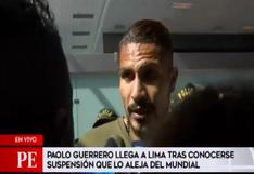 Paolo Guerrero: "Deja mucho que desear la actitud de la la FPF"