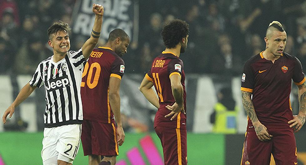 Juventus derrotó al a Roma por 1 tanto a 0 en la Serie A. (Foto: Getty Images)