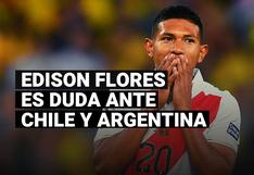 Edison Flores explicó lo que tendría que pasar para que llegue a los partidos ante Chile y Argentina