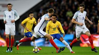 Brasil igualó 0-0 ante Inglaterra en Wembley