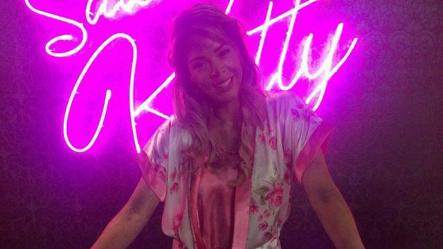 Sheyla Rojas en su debut como actriz en telenovelas. (Foto: Del Barrio Producciones)