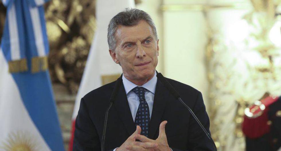 Mauricio Macri ve con optimismo el futuro para Argentina (EFE)