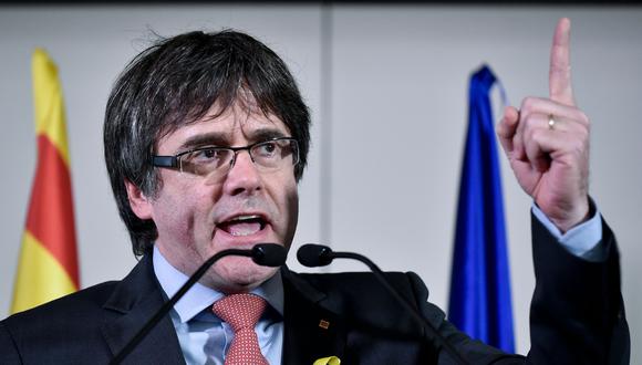 Parlamento de Cataluña pospone elección de Carles Puigdemont. (AFP).