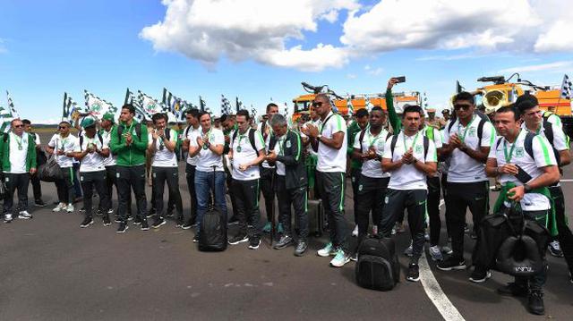 Chapecoense: jugadores de Nacional fueron recibidos como héroes - 2