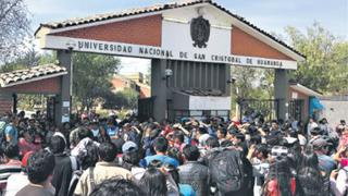 Universidad Nacional de Huamanga cumple 59 días tomada
