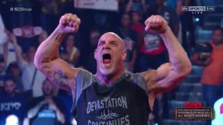 WWE RAW: Goldberg reapareció y junto a Reigns atacó a Strowman