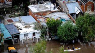 Argentina: no se puede determinar cuántos peruanos son afectados por temporal