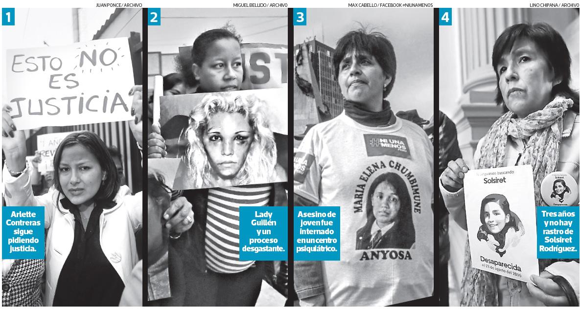 En el año 2016, los agresores de Arlette Contreras y Lady Guillén fueron sentenciados a prisión suspendida. Ese año fue la primera vez que miles personas salieron a las calles para denunciar la violencia contra la mujer.