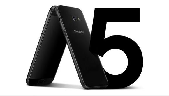 El Galaxy A5 2017 fue lanzado en febrero del año pasado. (Foto: Samsung)