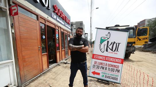 El restaurante de Ricardo tras las obras de la avenida Villarán