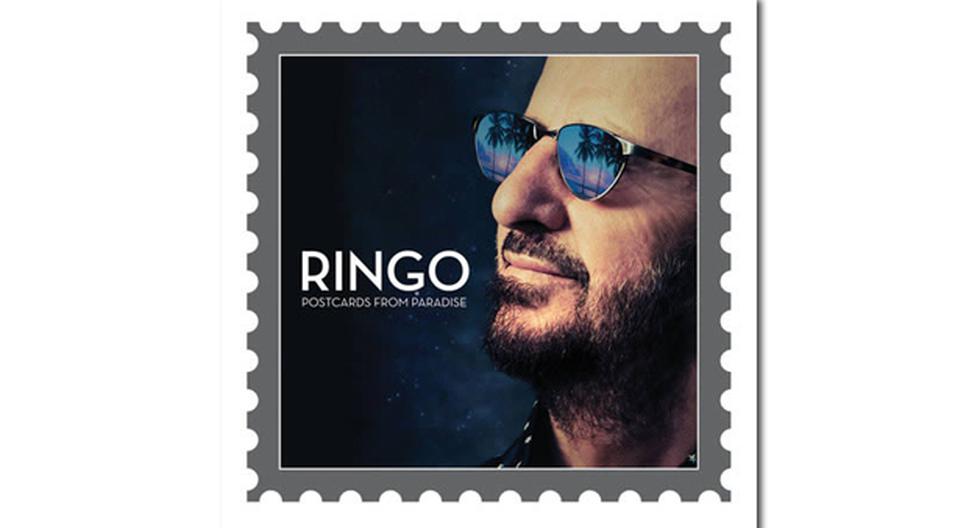 Esta es la portada del nuevo álbum de Ringo Starr, Postcards from Paradise. (Foto:Difusión)