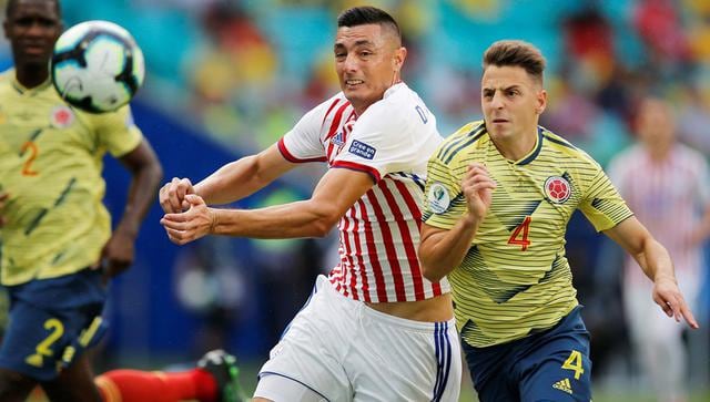Paraguay vs. Colombia. (Foto: AFP)