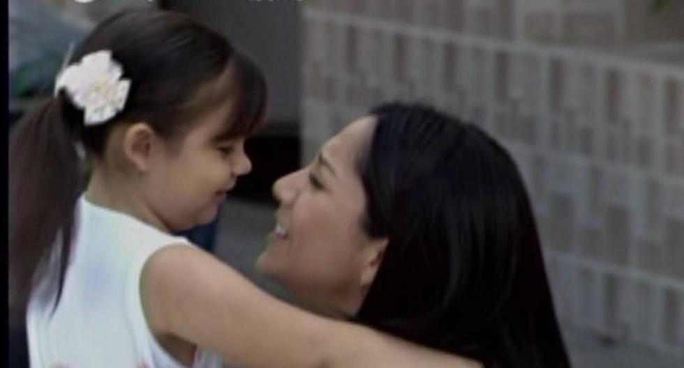 Grace se reencuentra con su pequeña hija. (Foto: Captura)